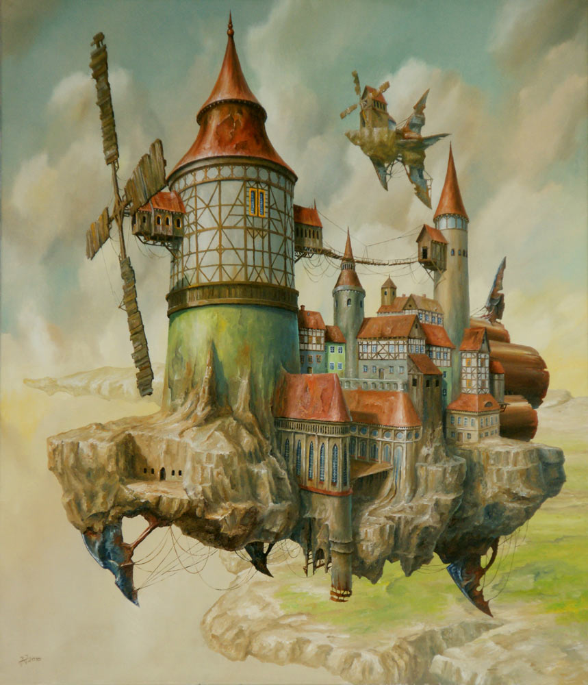 Surreal Airships of Jaroslaw Jasnikowski | Mythania